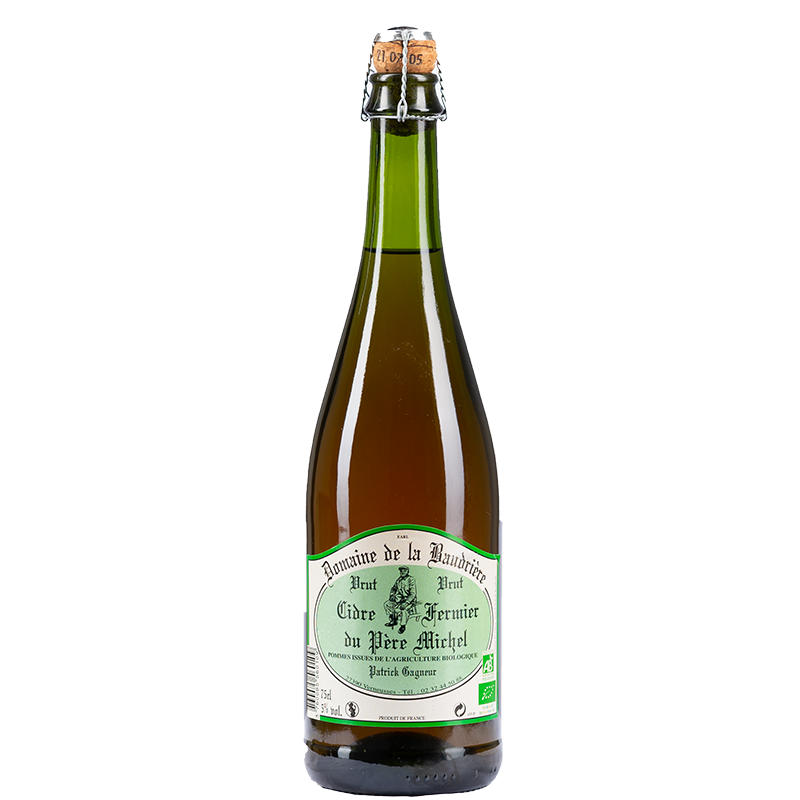 Cidre Fermier Brut Bio 75cl